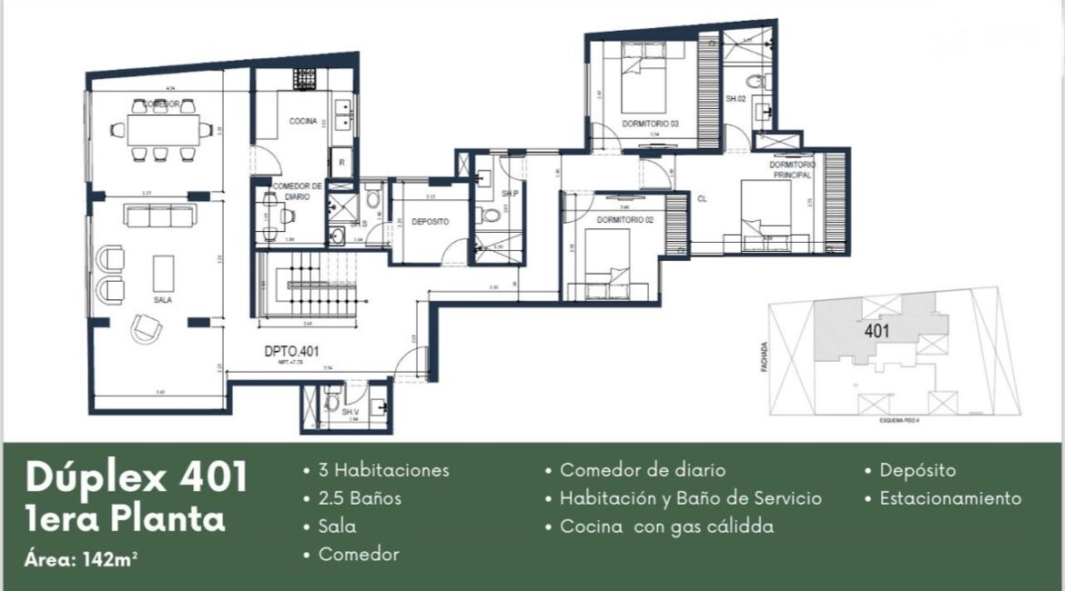 Venta de Dúplex en Proyecto 401– Chacarilla, Surco