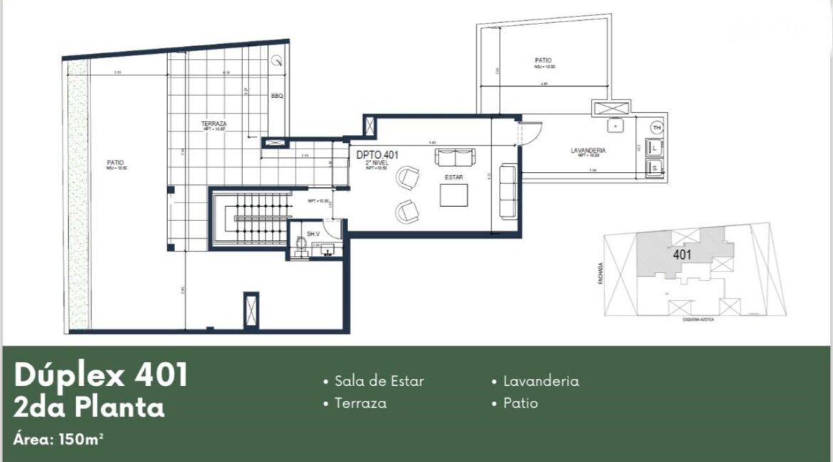 Venta de Dúplex en Proyecto 401– Chacarilla, Surco