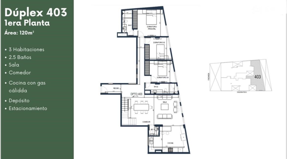 Venta de Dúplex 403 en Proyecto – Chacarilla, Surco