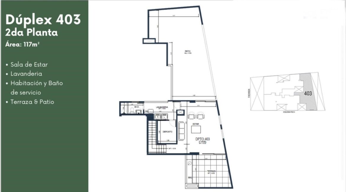 Venta de Dúplex 403 en Proyecto – Chacarilla, Surco